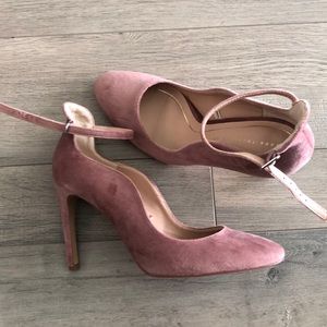 Zara mauve heels